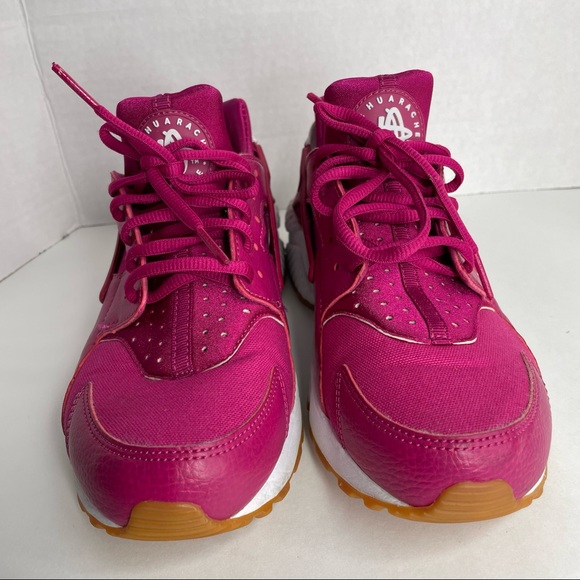Nike Air Huarache Run Pink Size 7.5 - Picture 9 of 12